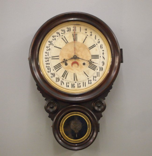 Ingraham/Lovell “Meridian” wall clock