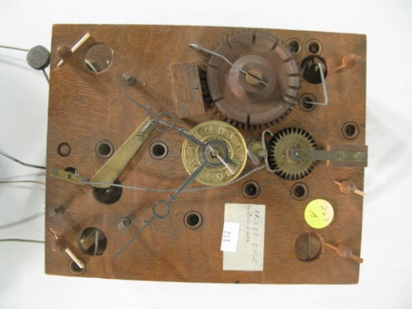 J. Hunt by Boardman Wood Clock Works