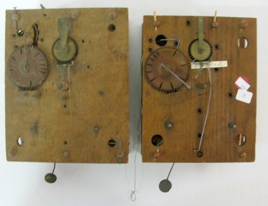 2 Wood Works for Shelf Clocks