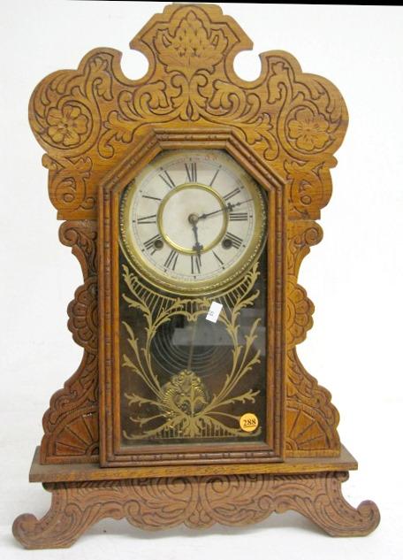 Oak Waterbury Forum Kitchen Clock