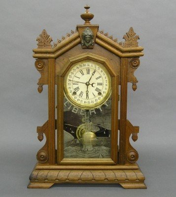 Ingraham Liberty shelf clock