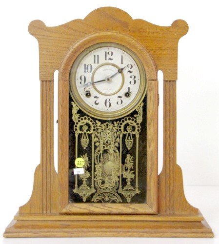 Oak Ingraham “Kitchenette” Kitchen Clock