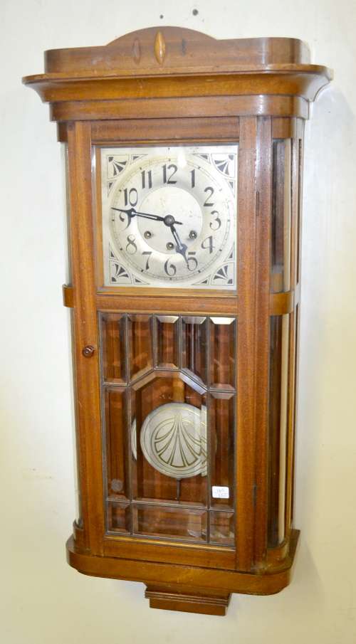 Antique Westminster Chime German Box Clock