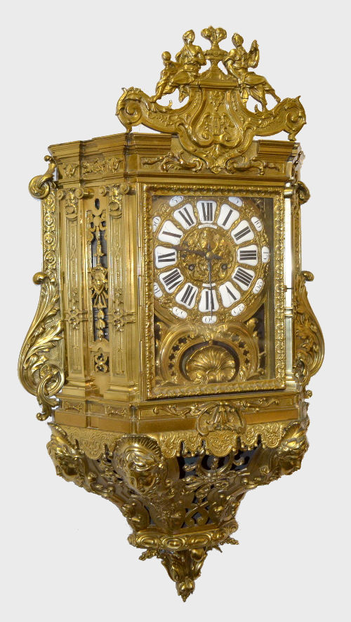 LeRolle of Paris, France Wall Clock, Circa 1760