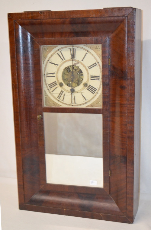 Antique Terry & Andrews 3 Weight OG Shelf Clock