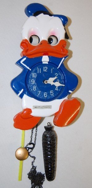 Walt Disney Prod. Animated Donald Duck Clock
