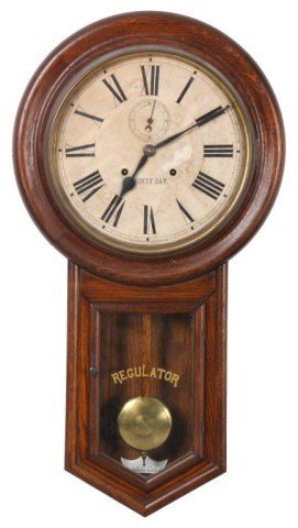 Waterbury 30 Day Admiral Wall Clock