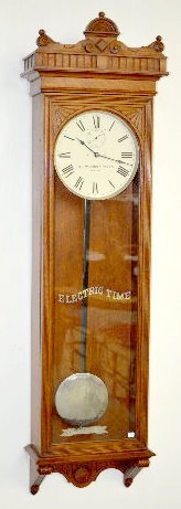 Oak Self Winding Regulator No. 14 Wall Clock