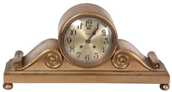 Chelsea & Tiffany Tambour Mantle Clock