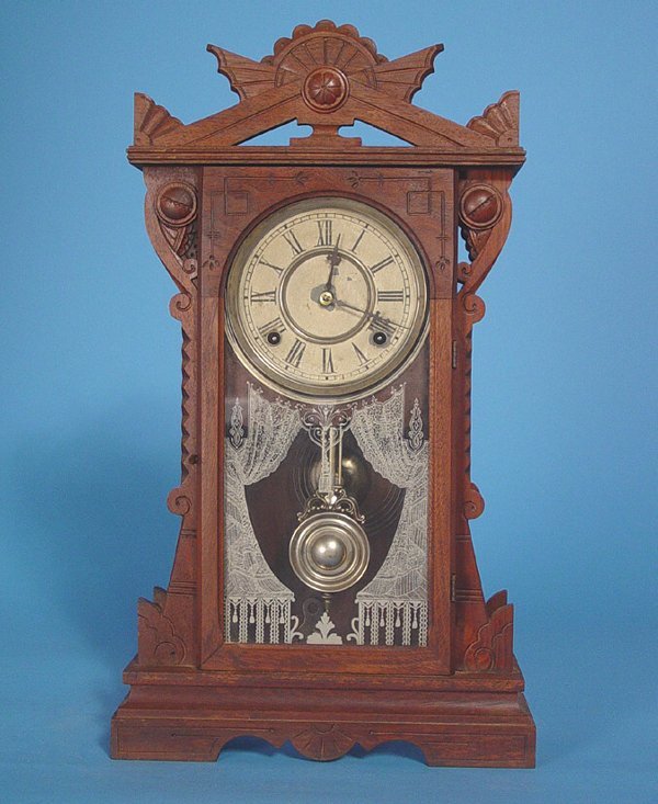 Waterbury “Ventnor” Walnut Parlor Clock