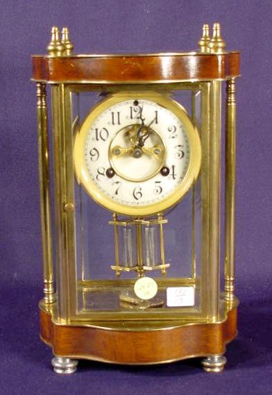 Waterbury Crystal Brittany Regulator Clock