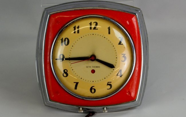 Seth Thomas Retro Wall Clock