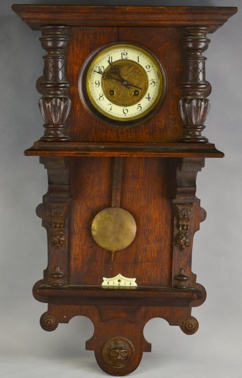 Large Ornate Wall Clock