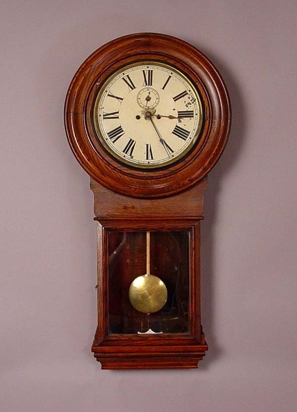 Waterbury Regulator No. 20 WT DRVN Wall Clock