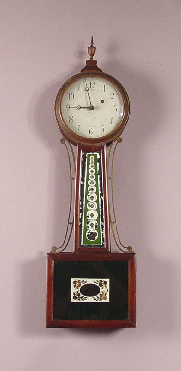 Large Wt. Driven Chelsea Banjo Wall Clock