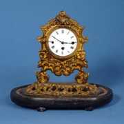 Early Austrian Rococo Mantel Clock