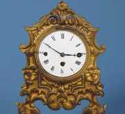 Early Austrian Rococo Mantel Clock