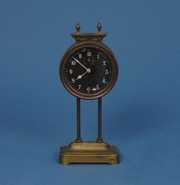 Old Unusual Gravity Powered Mantel Clock
