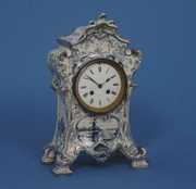 Royal Bonn Delft Porcelain Mantel Clock