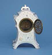 Royal Bonn Delft Porcelain Mantel Clock