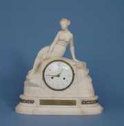G. Jolly, Paris Early Marble Sculpture Clock
