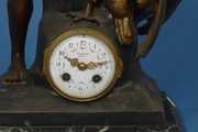 Communist Motif French Figural Mantel Clock