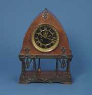 Marti Domed 10 Column Portico Mantel Clock