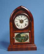 E. N. Welch Rosewood Beehive Mantel Clock