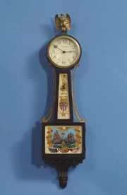 Miniature Waltham Banjo Wall Clock