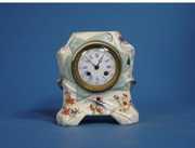 Colorful French Porcelain Mantel Clock