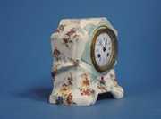 Colorful French Porcelain Mantel Clock