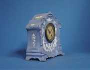 Waterbury Blue Wedgwood Mantel Clock