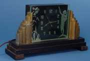 Unusual American Electric Mantle Clock
