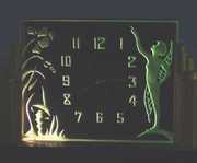 Unusual American Electric Mantle Clock