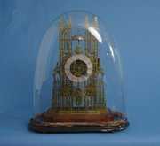 English 2 Fusee Cathedral Skeleton Clock