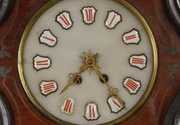 French Inlaid Picture Frame Wall Clock