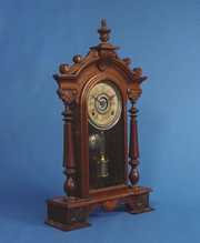 F. Kroeber Congress Walnut Parlor Clock