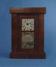 Jerome Fusee Mahogany Shelf Clock