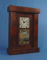 Jerome Fusee Mahogany Shelf Clock