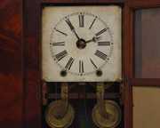 Jerome Fusee Mahogany Shelf Clock