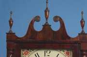 Early American Jacob Custer Shelf Clock