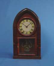 Early Cast Iron Back Plate Beehive Clock