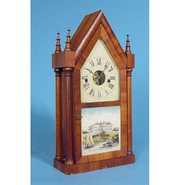 Terry & Andrews Candlestick Steeple Clock