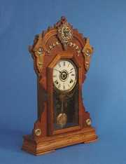 Seth Thomas Oak Metal Series Parlor Clock