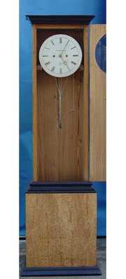 Biedermeier Diminutive Maple Tall Clock