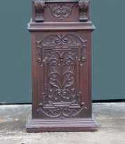 Large Early Carved Italian Grandfather Clock