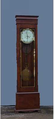 Large Oak French Regulator Clock