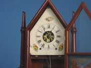 Birge & Fuller Wagon Spring Steeple Clock