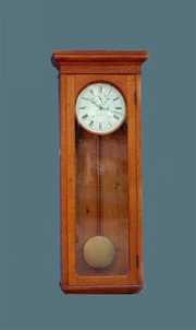 Large Oak Howard #89 Regulator Wall Clock