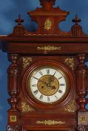 Becker 2 Weight Vienna Regulator Wall Clock